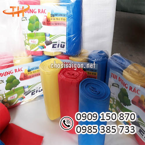 Túi đựng rác cuộn đủ màu, đủ size giá rẻ