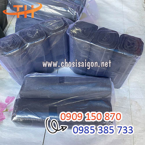 Túi đựng rác cuộn màu đen giá sỉ, giao hàng nhanh