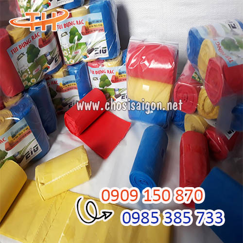 Túi đựng rác cuộn đủ màu giá tận gốc
