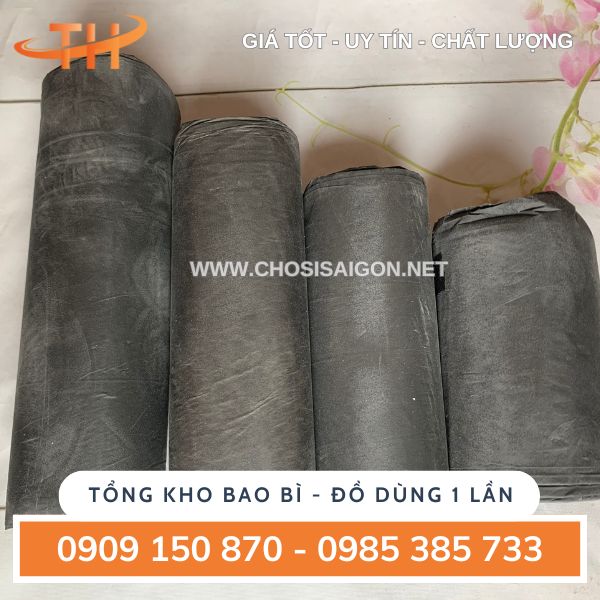 Bao túi đựng rác cuộn đen tiểu, trung, đại, cực đại