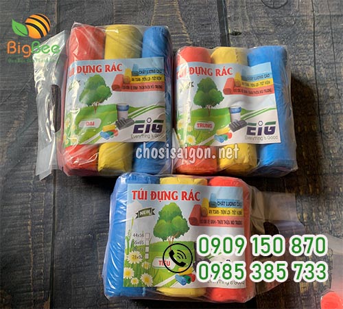 Túi rác cuộn nhiều cỡ sỉ rẻ