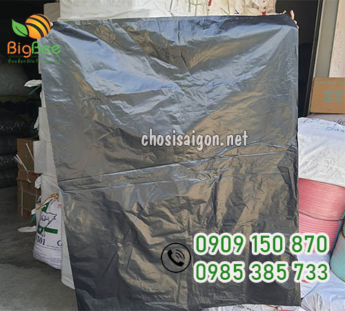 Túi đựng rác đen công nghiệp kích cỡ 90x120 cm sỉ rẻ