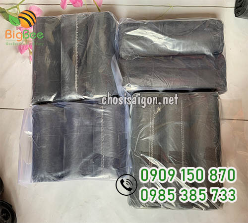Túi đựng rác cuộn màu đen giá bán sỉ