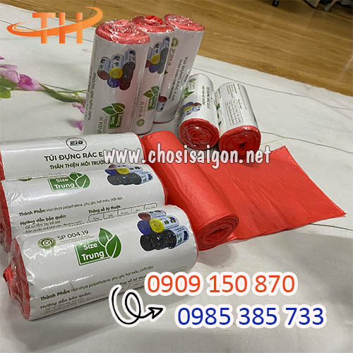 Túi đựng rác cuộn tự phân hủy sinh học giá tốt