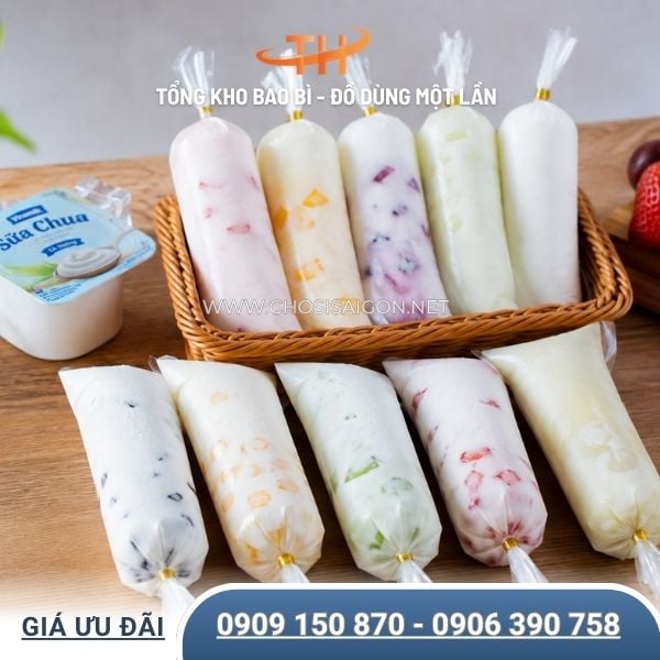 Túi đựng sữa chua chịu nhiệt tốt giá sỉ rẻ