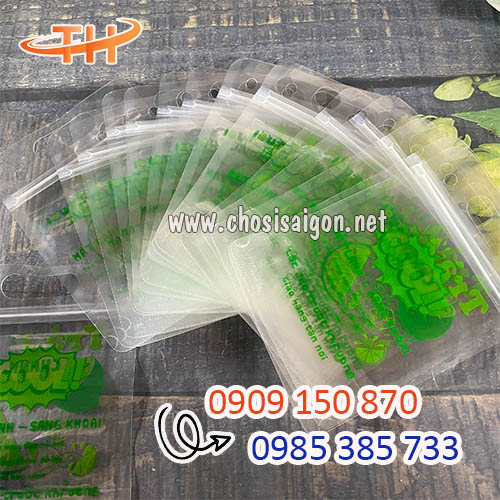 Túi zip đựng trà chanh an toàn giá sỉ rẻ