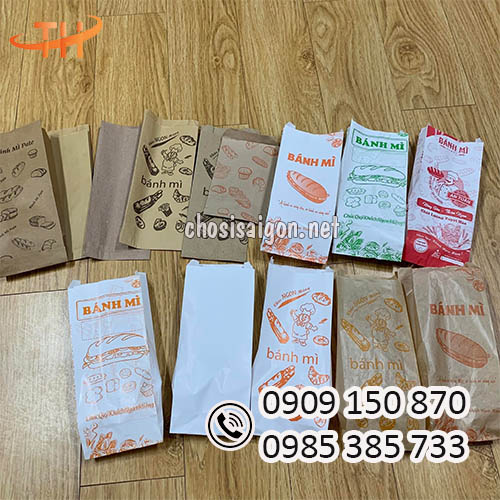 Sỉ túi giấy đựng bánh mì các loại rẻ nhất