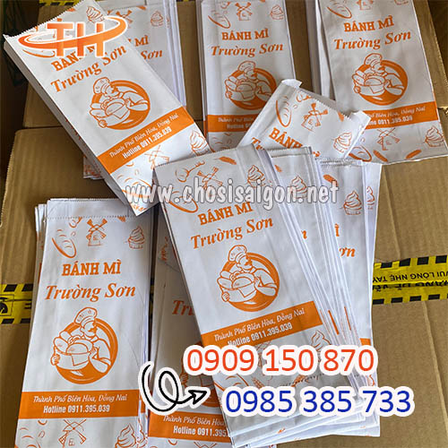 Nhận in túi giấy bánh mì theo yêu cầu giá siêu tốt