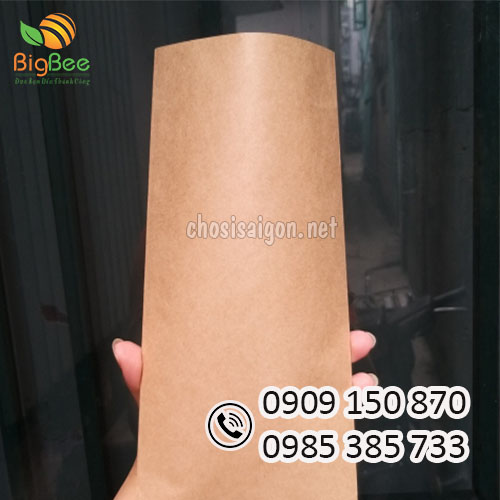 Túi giấy đựng bánh mì kraft nâu giá rẻ nhất