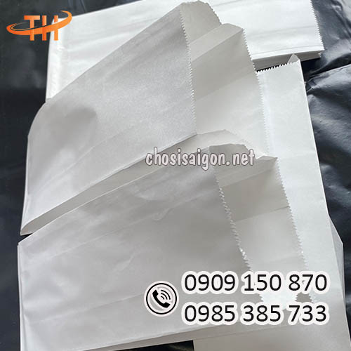 Gía rẻ nhất túi giấy trắng trơn tại HCM
