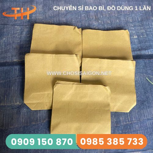 Túi giấy đựng gà rán, khoai tây chiên