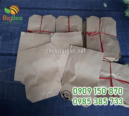 Túi giấy kraft đựng thức ăn nhiều kích cỡ giá rẻ nhất