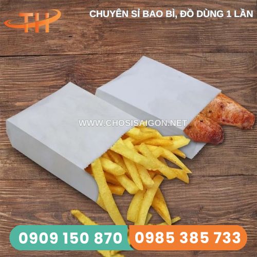 Túi giấy chiên rán thấm dầu tốt