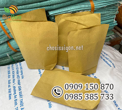Túi giấy kraft an toàn, thân thiện với môi trường giá rẻ