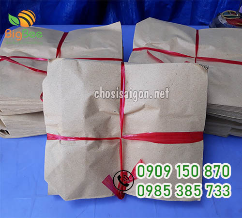 Túi giấy kraft đựng thức ăn nhanh an toàn giá sỉ rẻ nhất