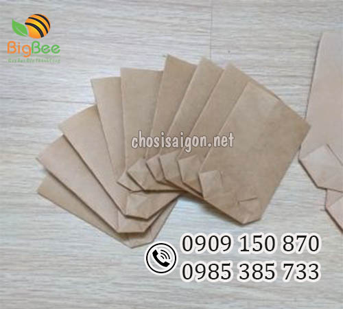 Túi giấy kraft nâu bền, an toàn giá rẻ tại TP.HCM