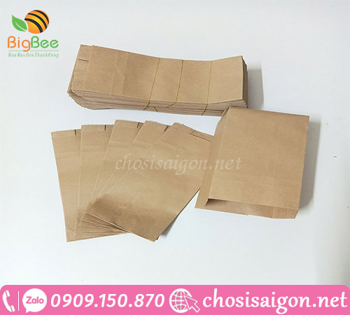 Túi giấy nhỏ đựng bánh mì giá rẻ