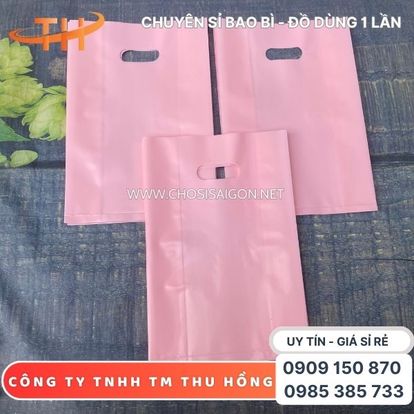 Túi hột xoài PE đựng quần áo, đồ dùng cho shop, cửa hàng giá rẻ