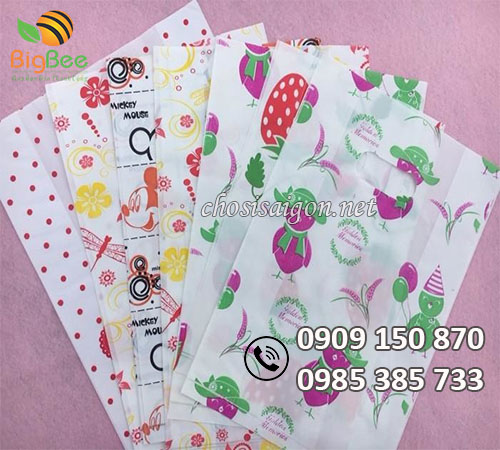 Túi hột xoài đựng quần áo có in giá rẻ