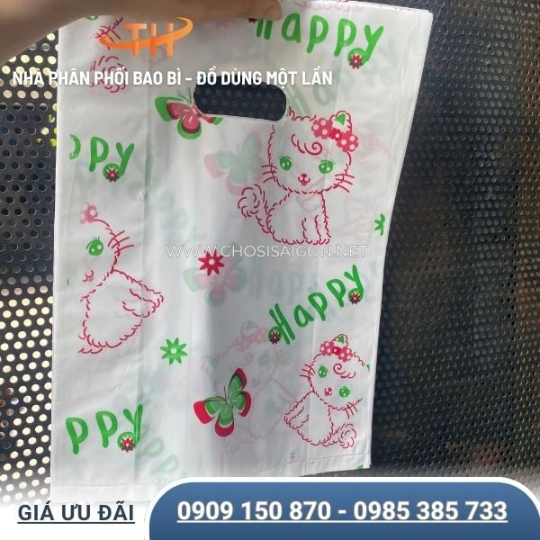 Túi hột xoài in hình sẵn