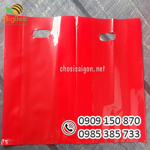 Túi hột xoài pe màu đỏ giá rẻ tại kho