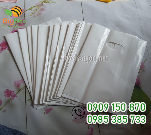 Túi hột xoài PE trắng sữa giá sỉ tại xưởng