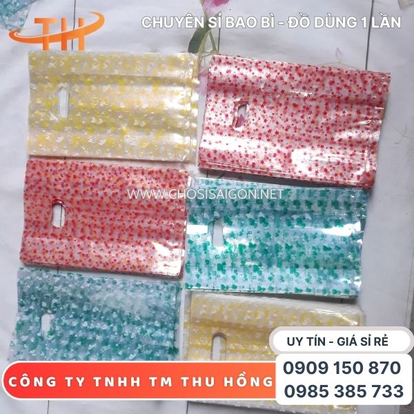 Túi hột xoài PP đủ màu có in hoa văn giá rẻ