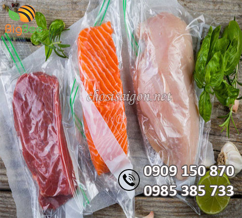 Bỏ sỉ túi hút chân không đựng thực phẩm giá rẻ