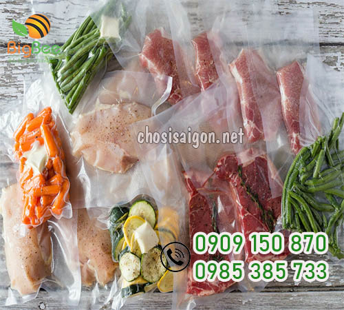 Túi hút chân không sỉ rẻ đóng gói, bảo quản thực phẩm được tươi lâu hơn