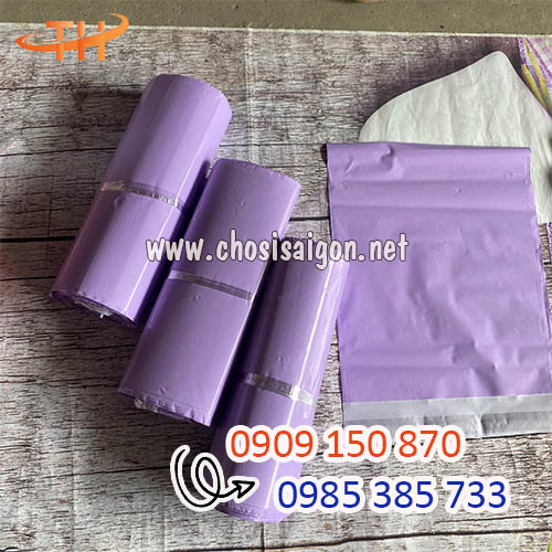 Túi niêm phong màu tím đẹp mắt giá sỉ rẻ
