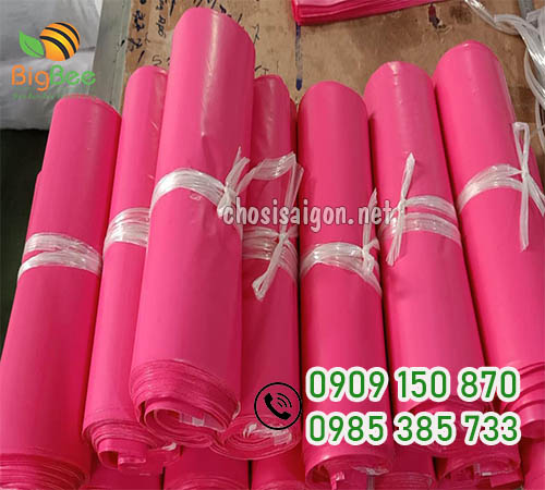 Túi niêm phong màu hồng giá sỉ rẻ