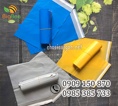 Túi niêm phong đóng gói hàng, shid cod nhiều màu bán sỉ giá rẻ