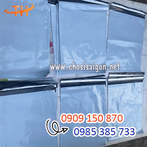 Túi niêm phong màu xám đóng hàng ship cod giá sỉ rẻ