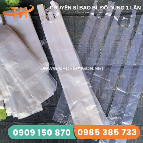 Túi nilon đựng bánh mì dài cho các cửa hàng giá rẻ