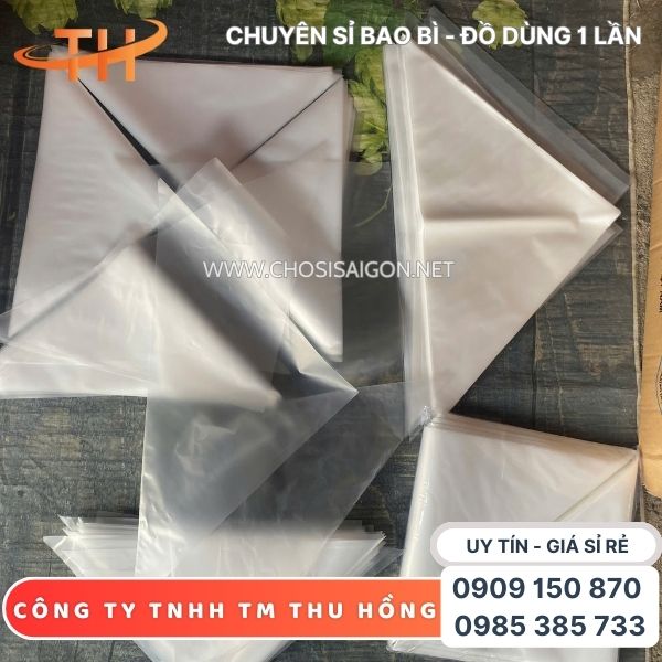 Túi nilon tam giác bắt kem an toàn, chất lượng tốt giá sỉ rẻ