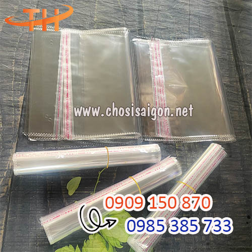 Túi OPP dán miệng đựng quần áo bỏ sỉ giá rẻ