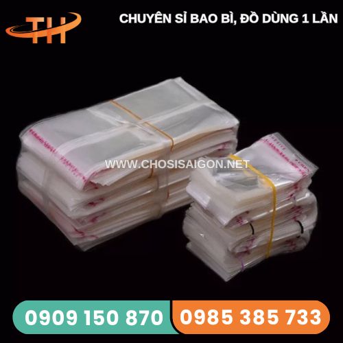 Túi OPP dán miệng đủ size giá sỉ rẻ