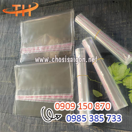 Túi OPP dán miệng size lớn đựng quần áo thời trang giá rẻ nhất