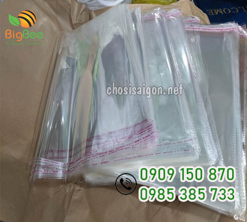 Túi OPP dán miệng nhiều size rẻ nhất