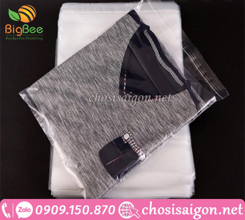 Túi dán miệng đựng quần áo giá sỉ rẻ