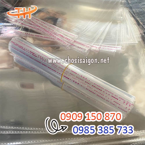 Túi OPP dán miệng - túi bóng kính dán miệng sỉ giá ưu đãi
