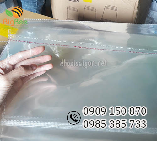 Túi bóng kính dán miệng an toàn, tiện dụng bán sỉ giá rẻ