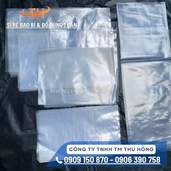 Túi PE dẻo dai, trong suốt, chịu nhiệt tốt giá rẻ tại nhà phân phối