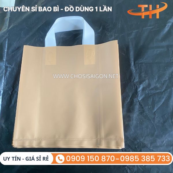 Túi PE ép quai dẻo dai, chất lượng