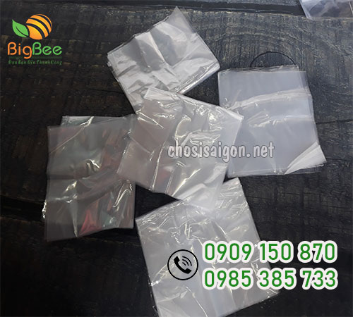 Túi pe trắng trong suốt, dẻo dai, bền chắc giá sỉ rẻ