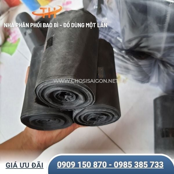 Túi đựng rác cuộn đen báo giá sỉ rẻ