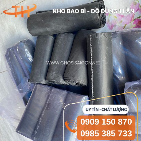 Túi rác cuộn đen đủ size giao sỉ rẻ