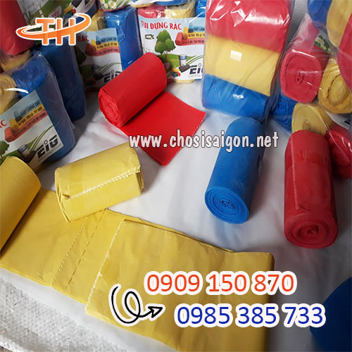 Túi đựng rác cuộn đủ màu sỉ giá rẻ