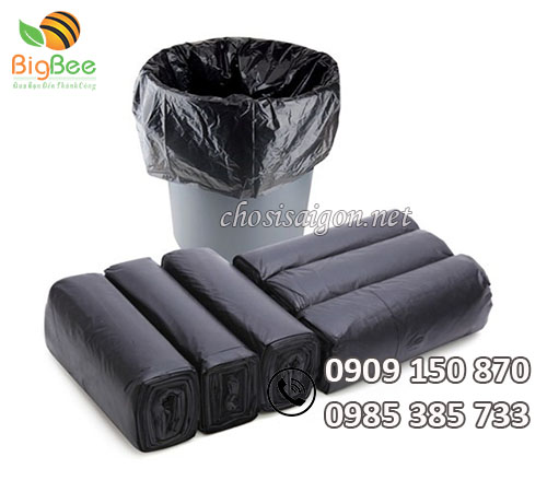 Túi đựng rác cuộn mảu đen giá sỉ rẻ nhất TP.HCM