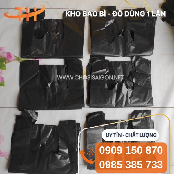 Túi rác đen 2 quai bền, chắc giá sỉ tận gốc